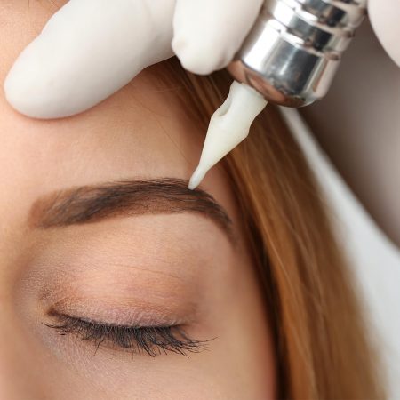 Eyebrow Tinting Or Coloring